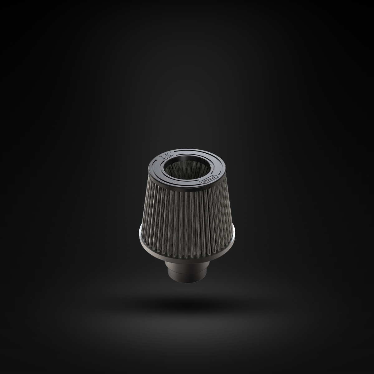 Filtro De Ar Cônico Fueltech Street Multi Duplo Fluxo 120mm Cinza