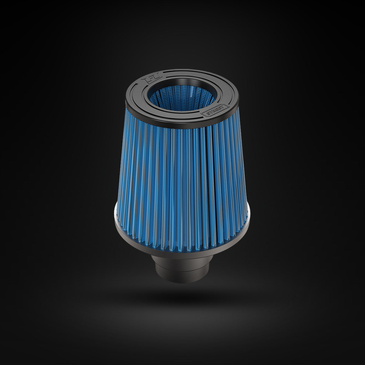 Filtro De Ar Cônico Fueltech Street Multi Duplo Fluxo 150mm Azul