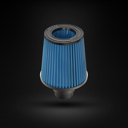 Filtro De Ar Cônico Fueltech Street Multi Duplo Fluxo 150mm Azul