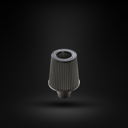 Filtro De Ar Cônico Fueltech Street Multi Duplo Fluxo 150mm Cinza